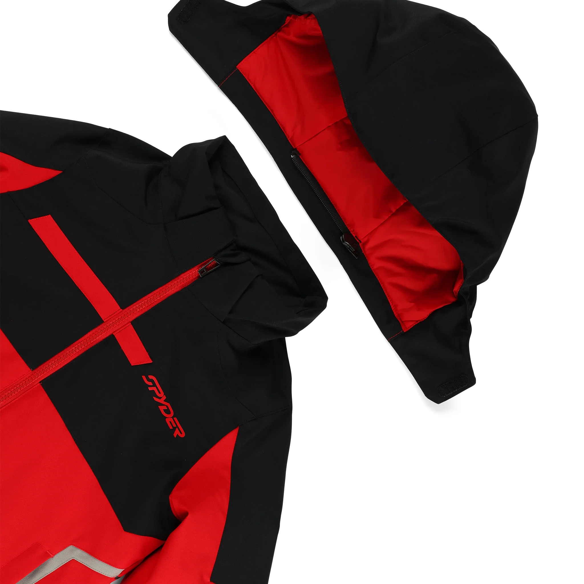 Boys Challenger Jacket - Spyder Red - Image 3