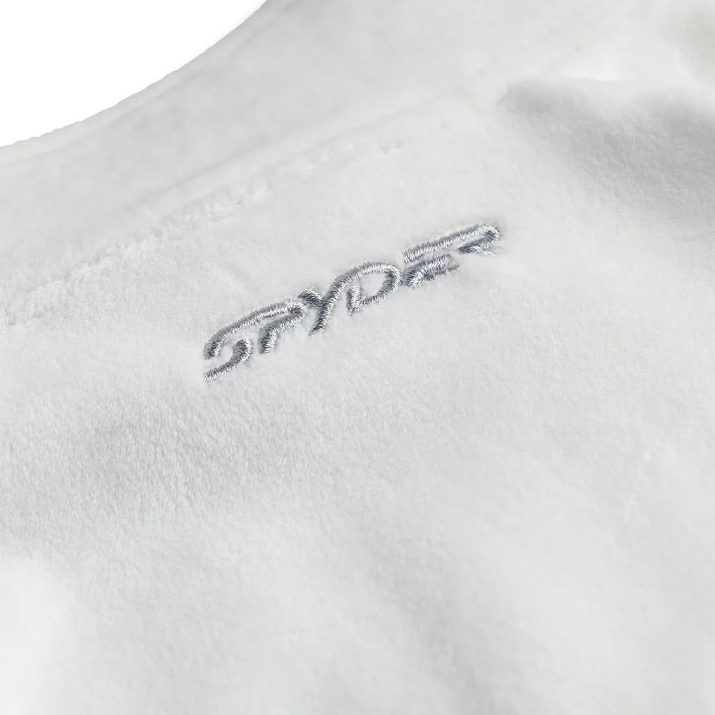 Girls Shimmer Bug Half Zip - White - Image 4