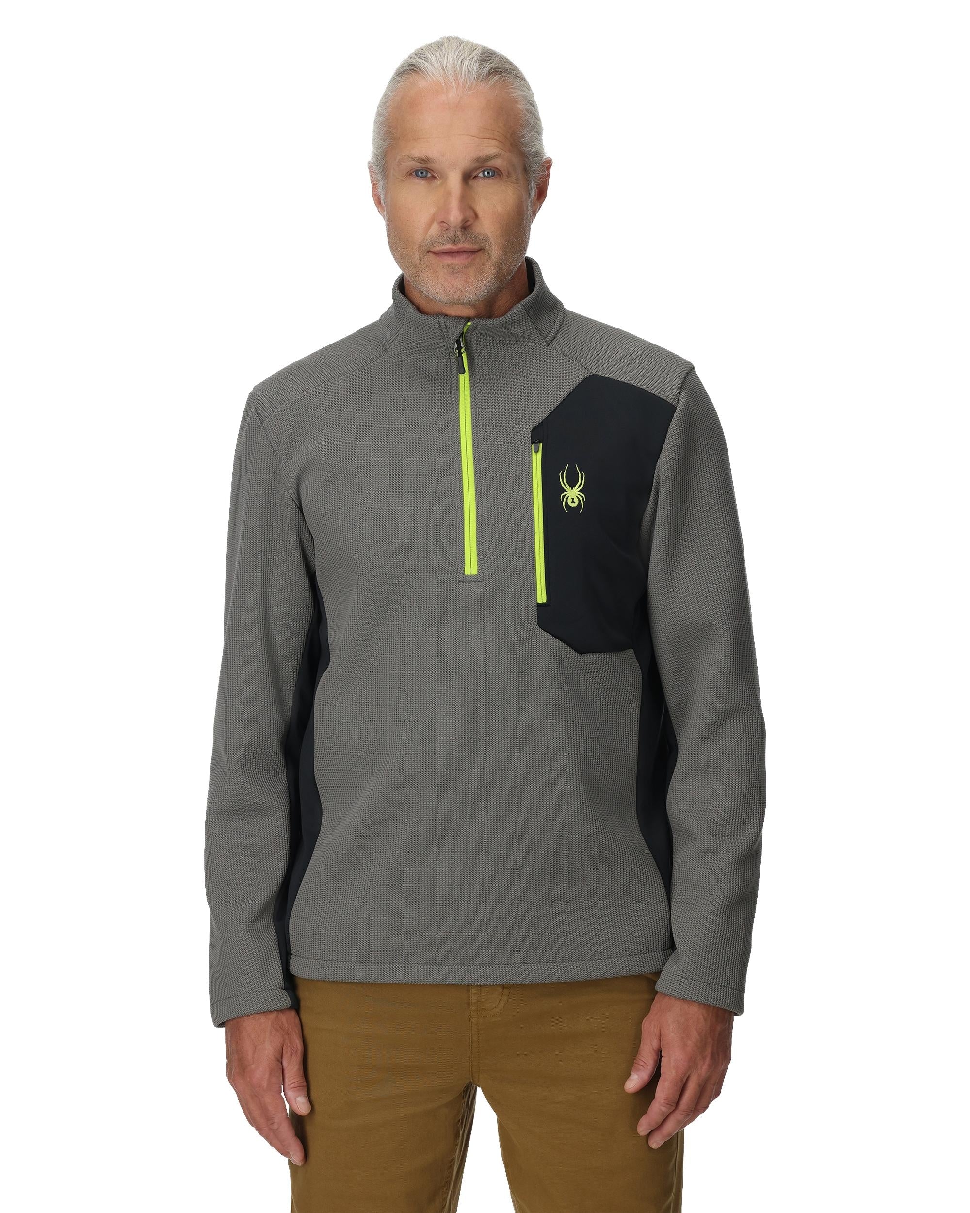 Mens Bandit Half Zip Jacket - Storm - Image 3