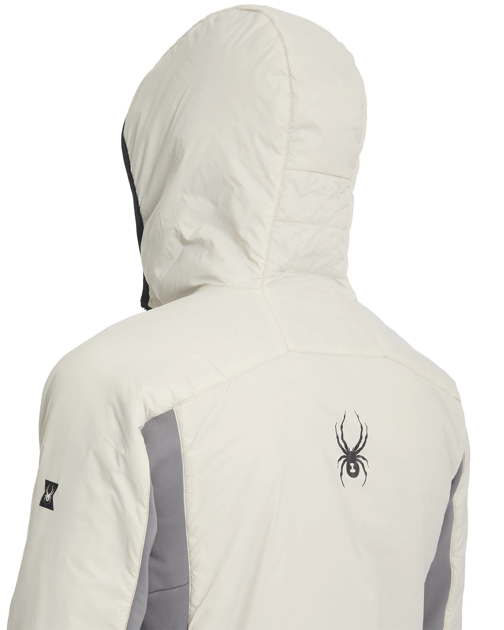 Men's Glissade Hooded Jacket - Light Grey - Image 3