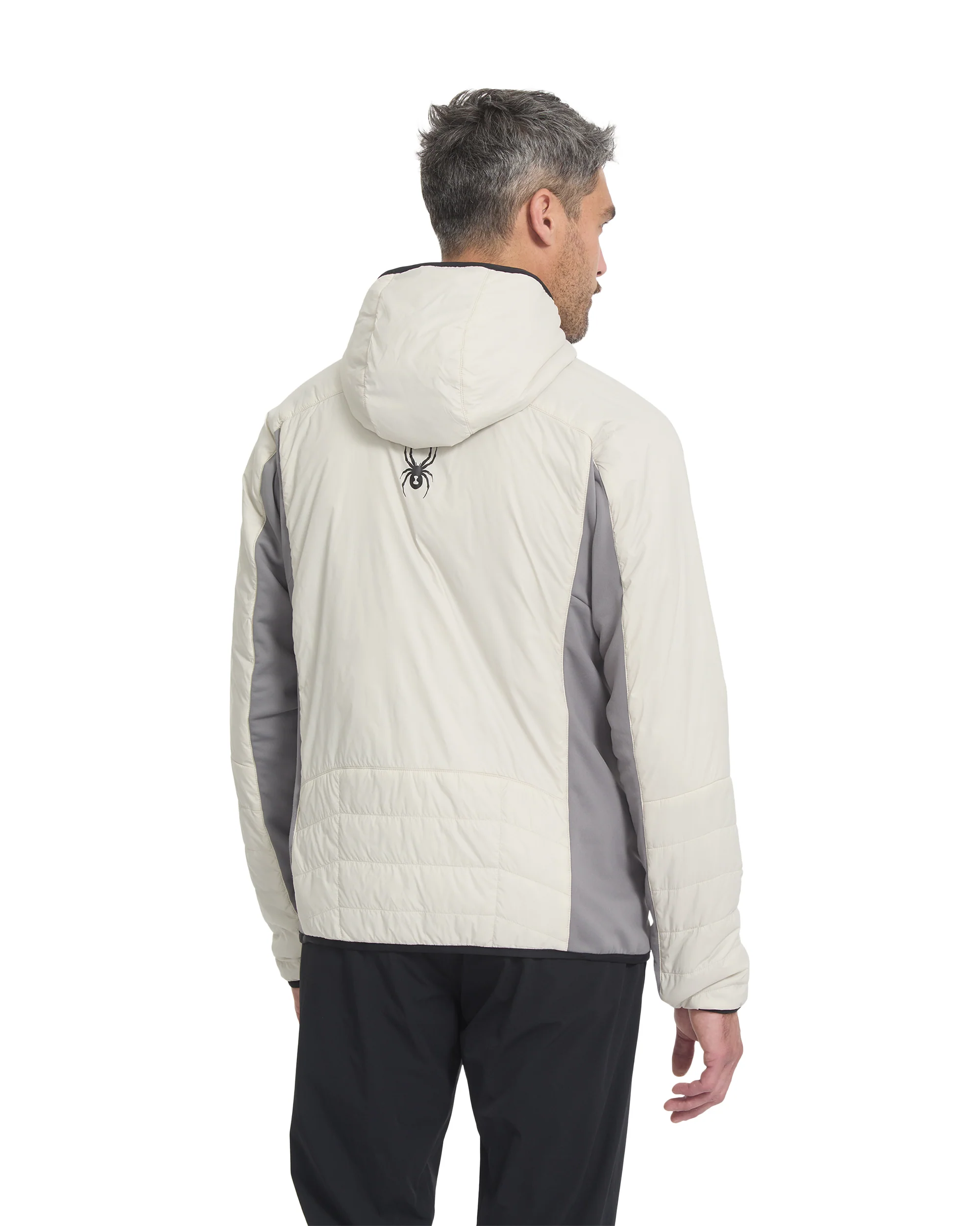 Men's Glissade Hooded Jacket - Light Grey - Image 7