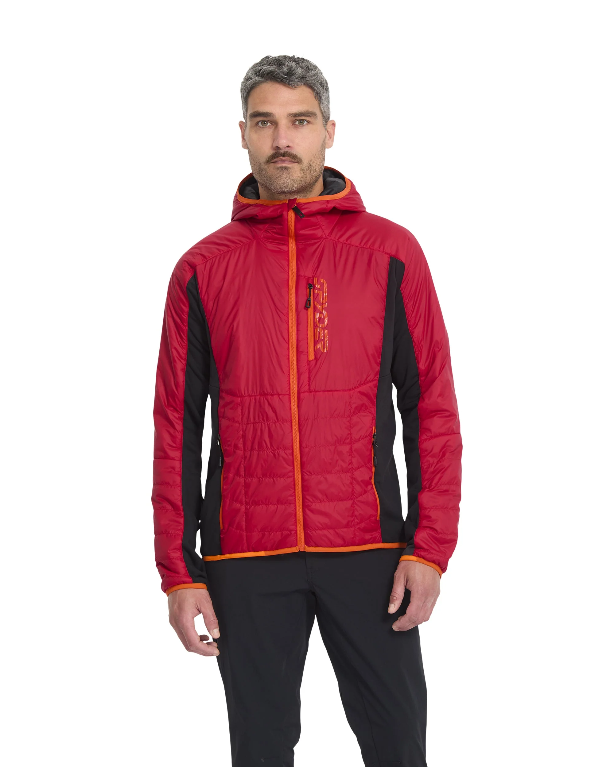 Men's Glissade Hooded Jacket - Spyder Red - Image 4