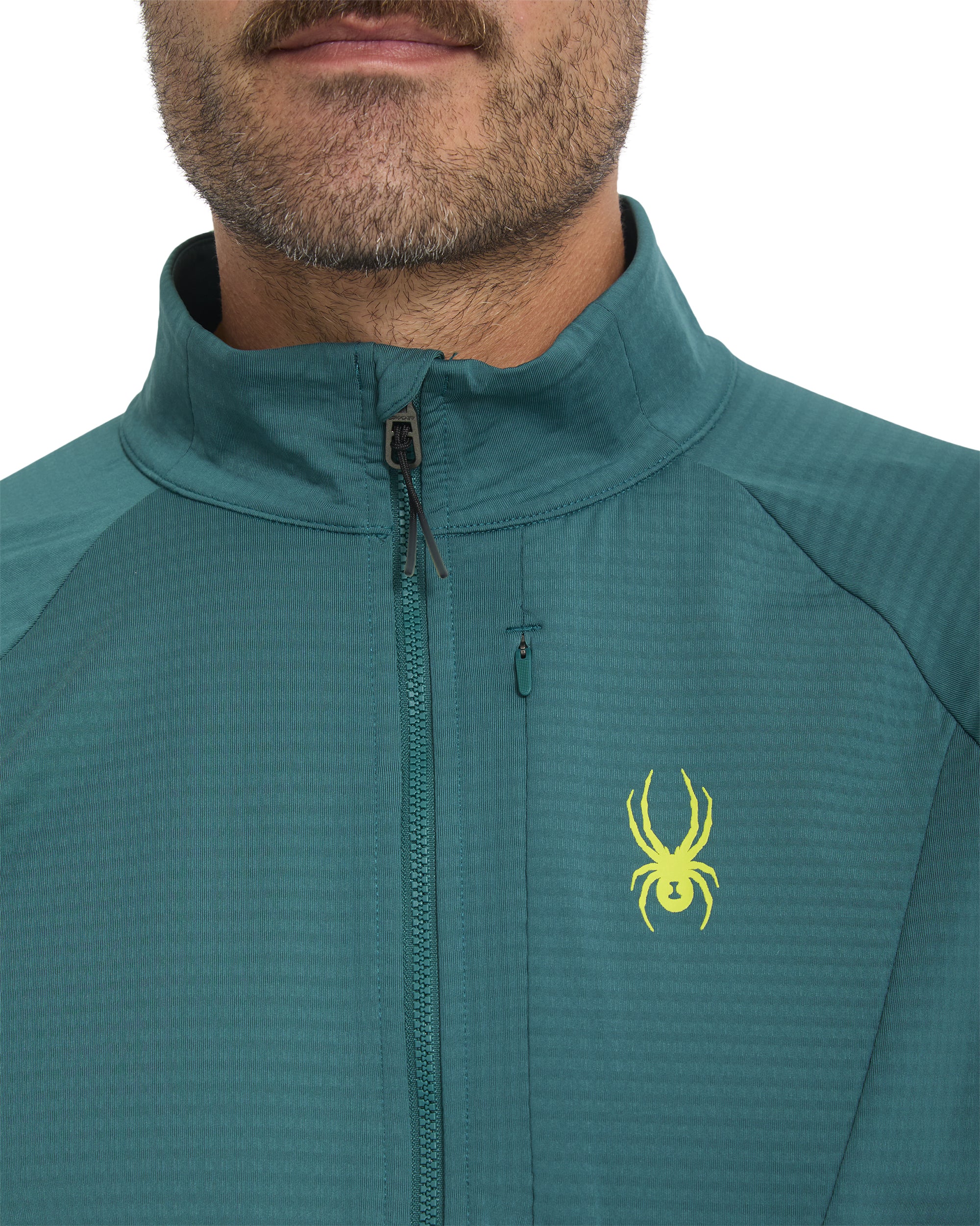 Men's GridWeb™ Fleece - Petrol - Image 3