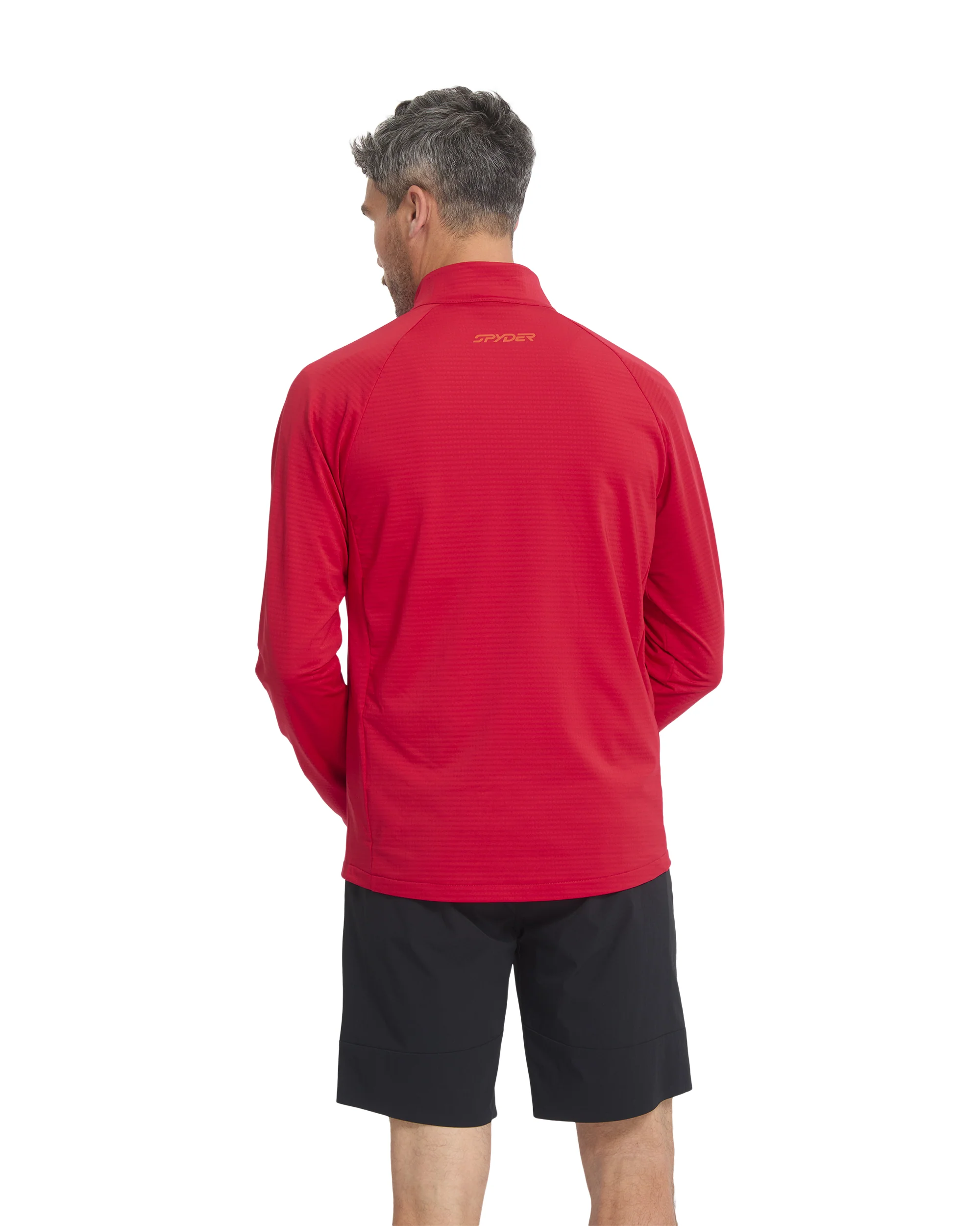 Men's GridWeb™ Fleece - Spyder Red - Image 5