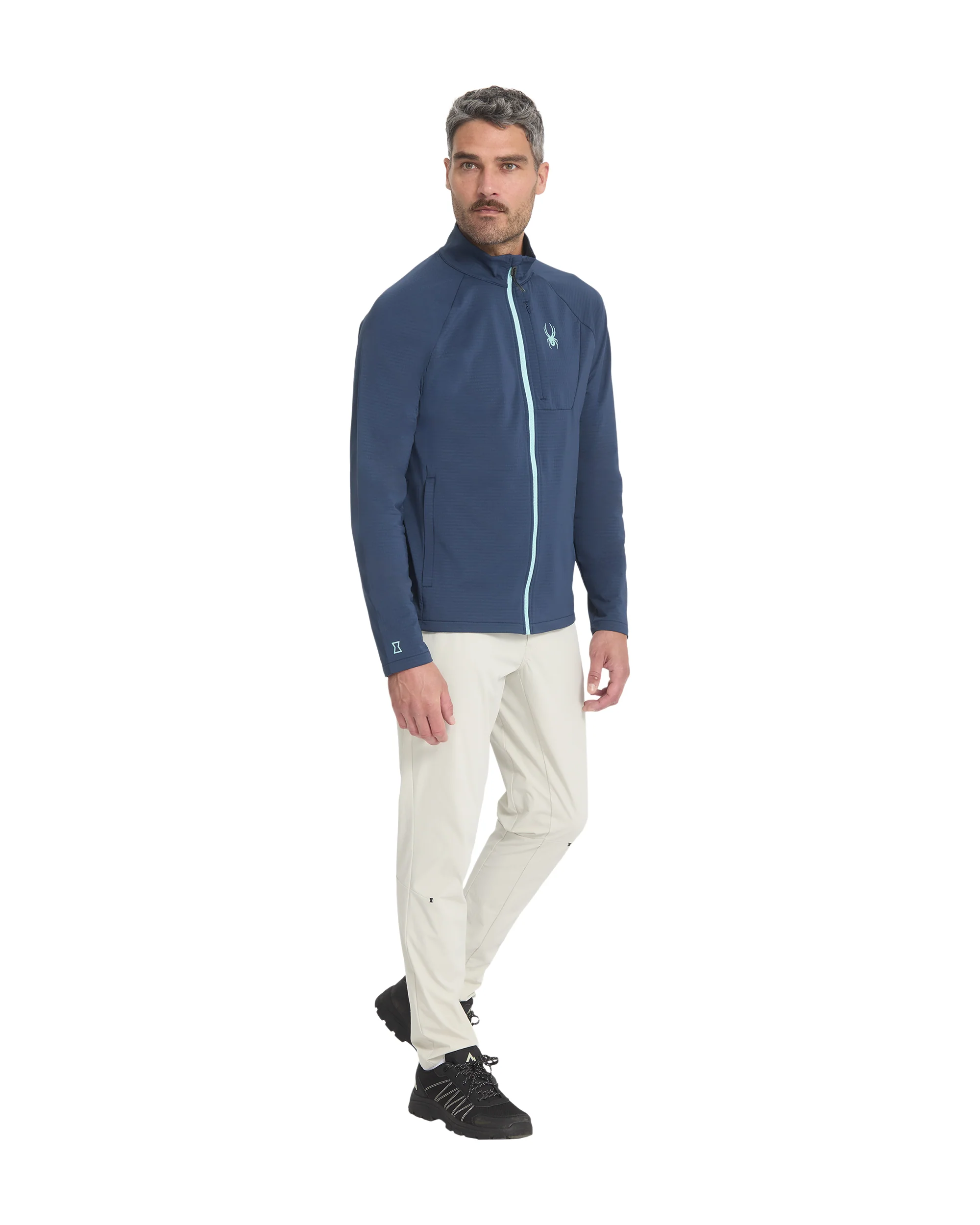 Men's GridWeb™ Fleece - True Navy - Image 4