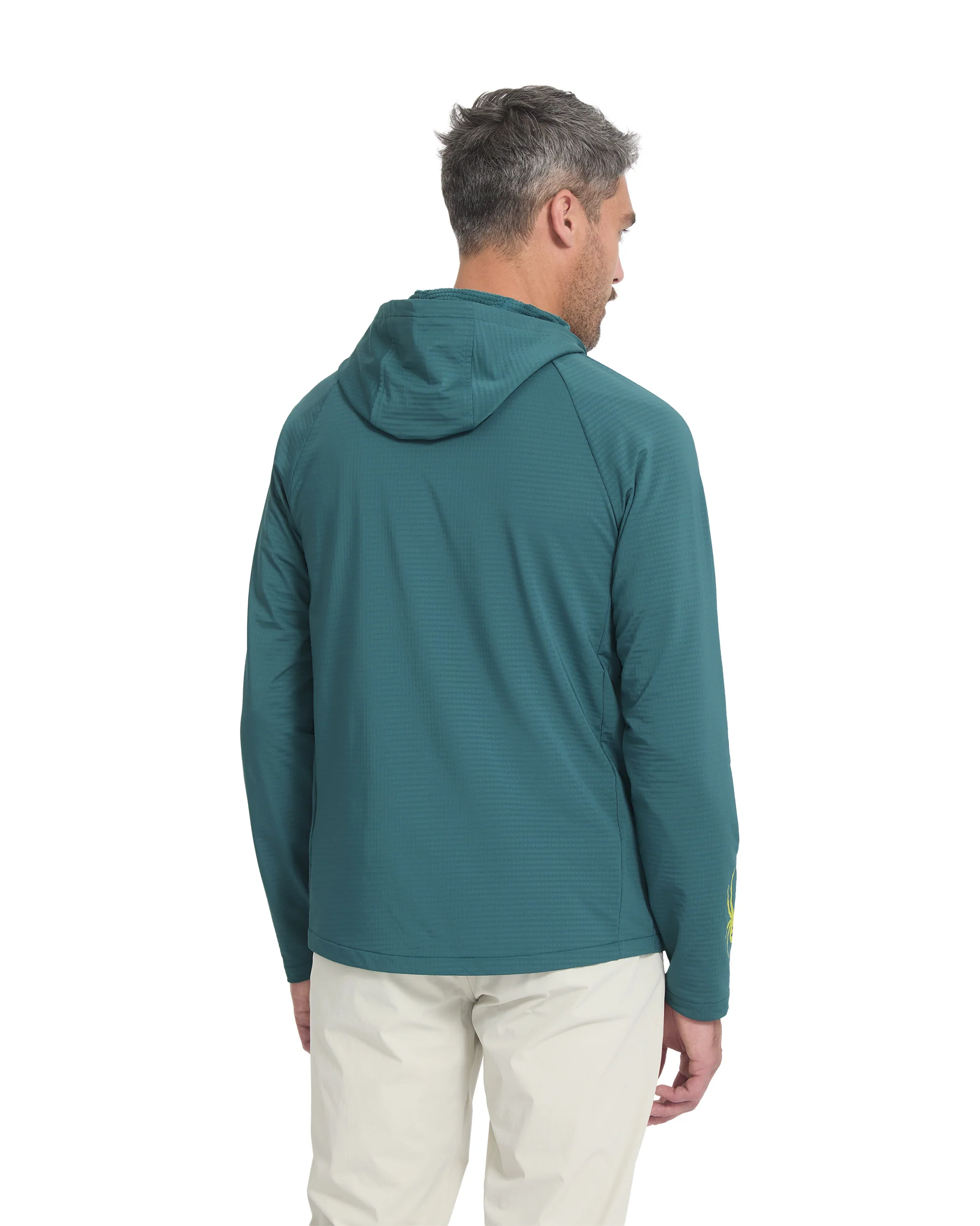 Men's GridWeb™ Fleece Hoodie - Petrol - Image 9