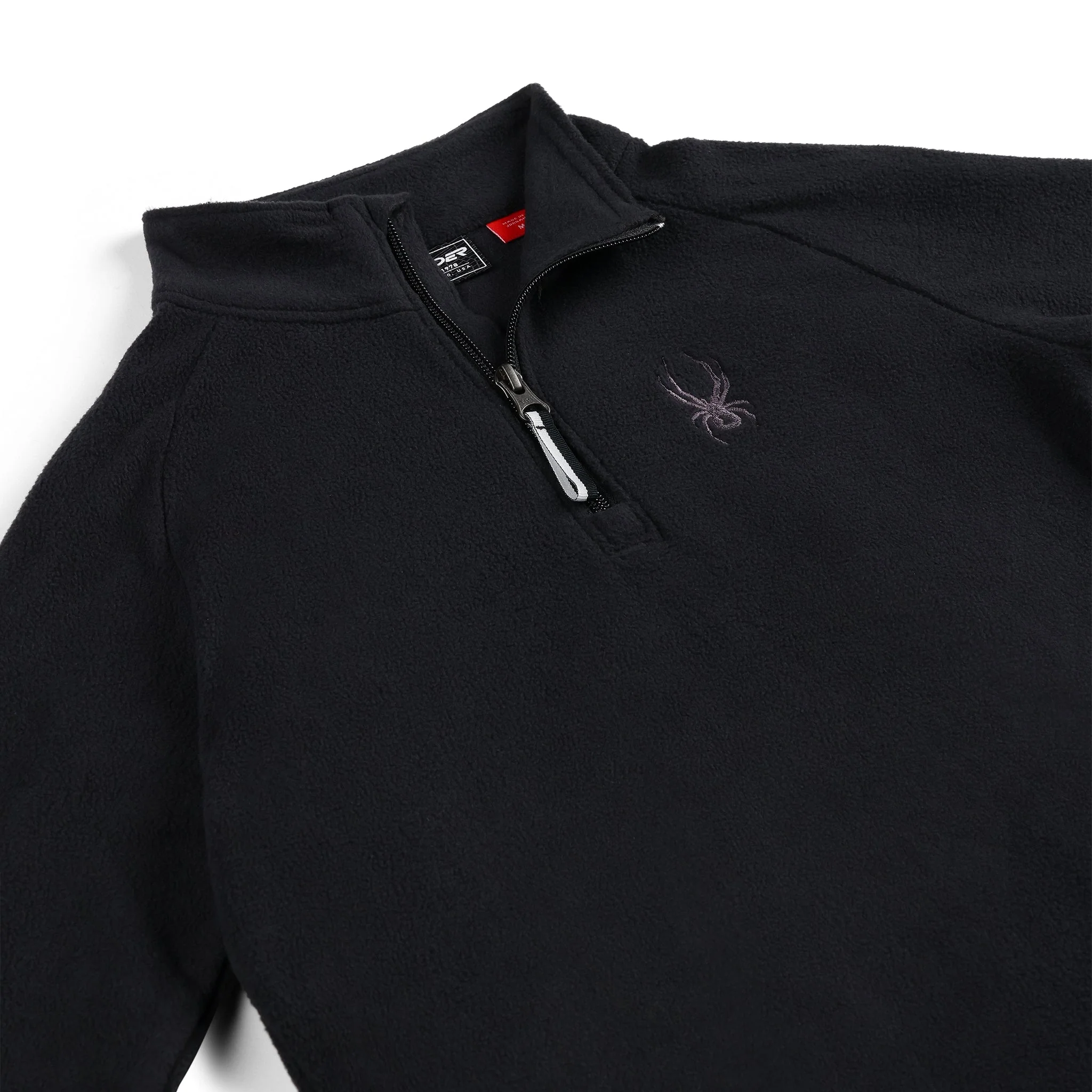 Kids Speed Fleece Half Zip - Black - Image 3
